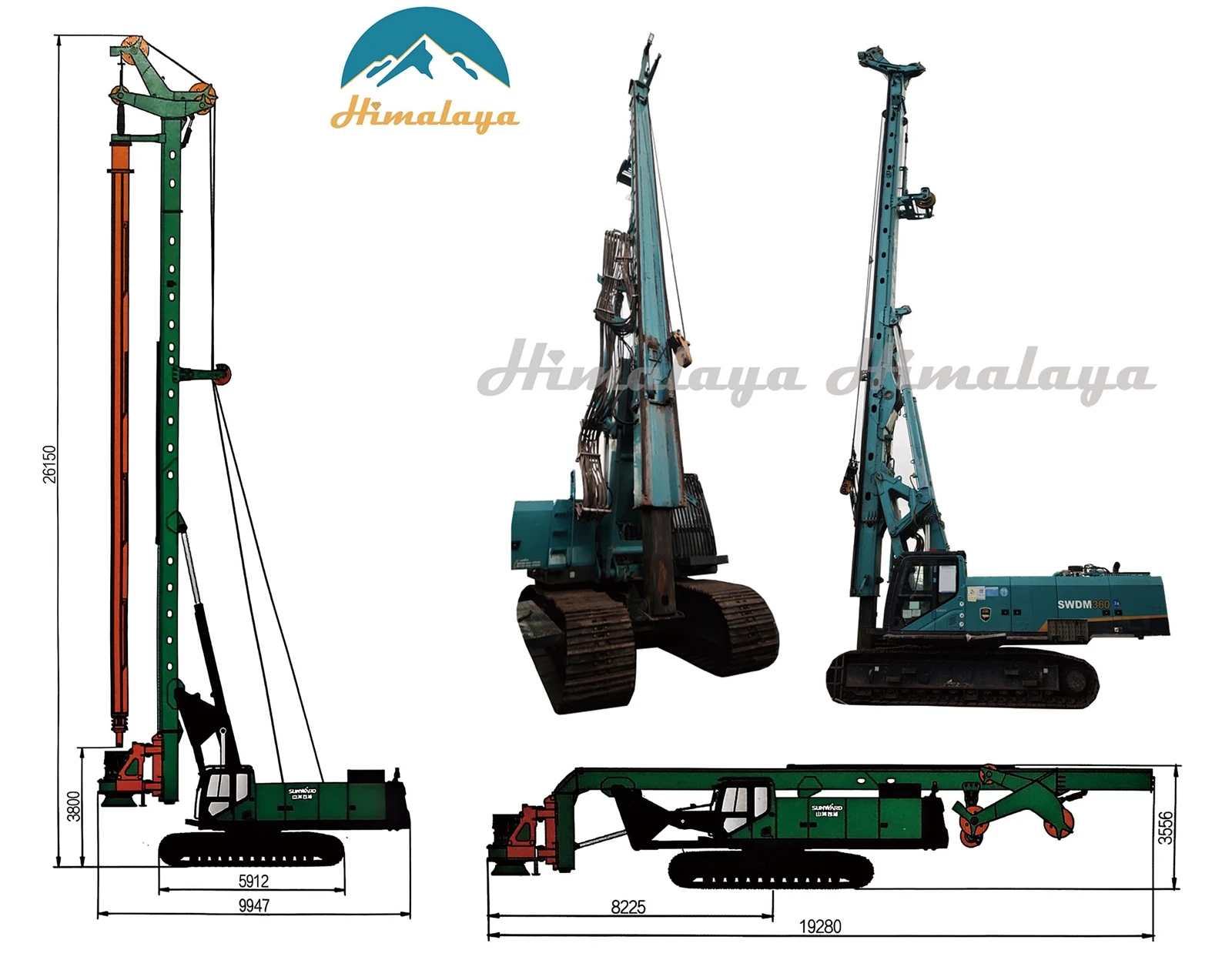 Rotary Drilling Rig Rotary Drilling Rig